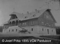 Lovčí zámeček Ráby 1895