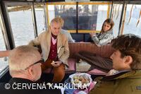 Baron Richard Drasche-Wartinberg ve vláčku KR-EXPRES
