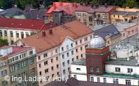 Nová radnice - pohled z vyhlídkové věže, Ostrava