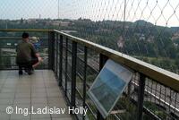 Nová radnice - pohled z vyhlídkové věže, Ostrava