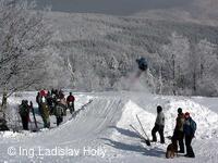 Pustevenské sněhovánky 29.1.2005, Pustevny