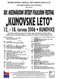 Mezinárodní dětský folklorní festival Kunovské léto