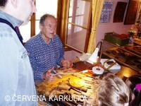 Království perníku 2009 - řezbář forem ing. Oldřich Kvapil