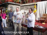 Království perníku 2009 - dražba perníkových zvířátek ve prospěch MŠ Ráby