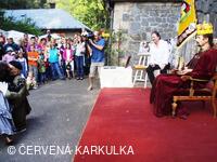 Království perníku 2009 - hadí žena Jessica Bieske