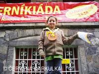 Perníkiáda 2009 - předání perníkijských medailí za Liščí běh s pytlem zázvoru