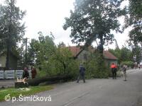 průběh stavební akce