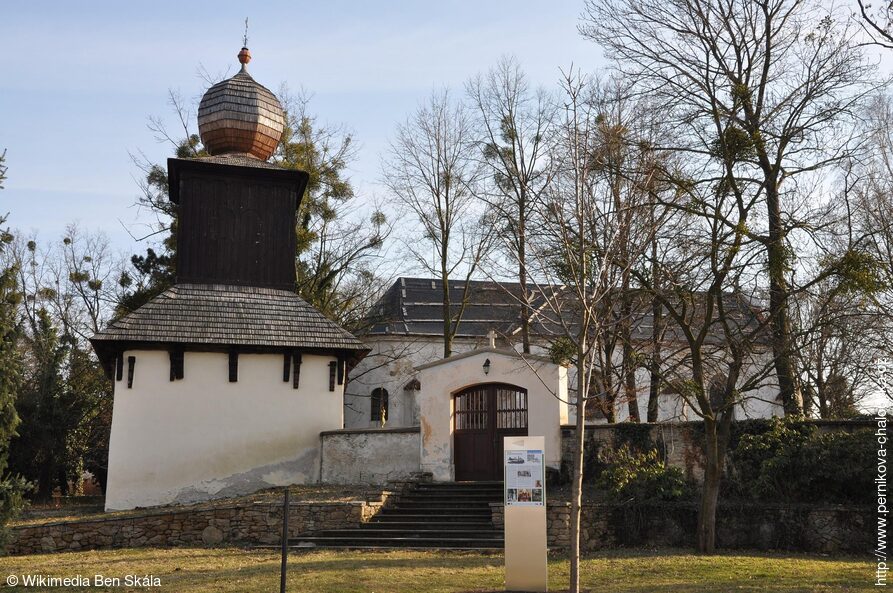 Hřbitovní kostel v Heřmanově Městci