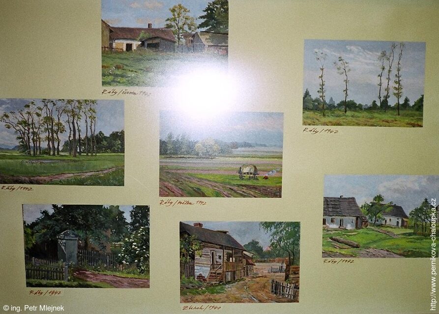 Z výstavy Paleta srdce 2005 - motivy z Rábů