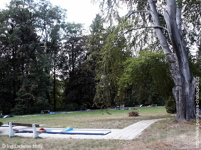 Dráhový golf, minigolf, Bystřice pod Hostýnem