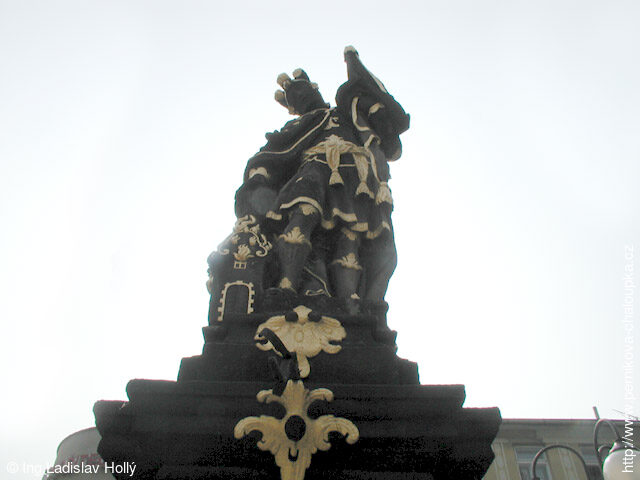 Frenštát pod Radhoštěm, Socha sv. Floriána