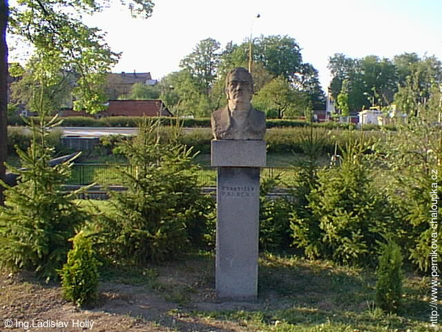 Fulnek, Busta Fr. Palackého