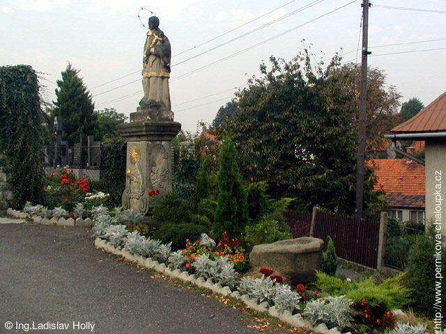 Nový Jičín, Libhošť, socha sv. Jana Nepomuckého