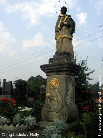 Nový Jičín, Libhošť, socha sv. Jana Nepomuckého