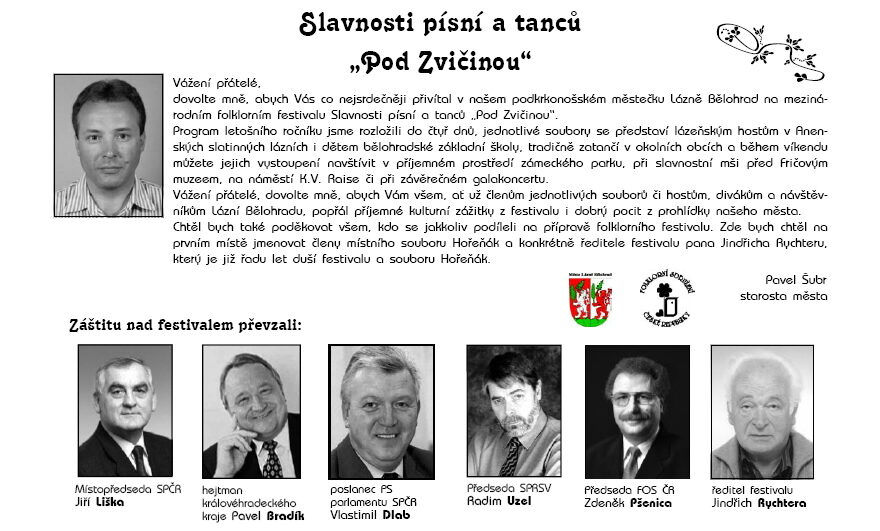 Mezinárodní folklorní festival Slavnosti pod Zvičinou