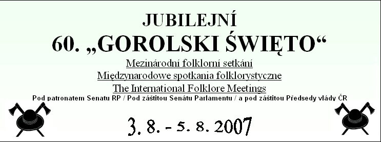 Mezinárodní folklórní festival GOROLSKI ŚWIĘTO