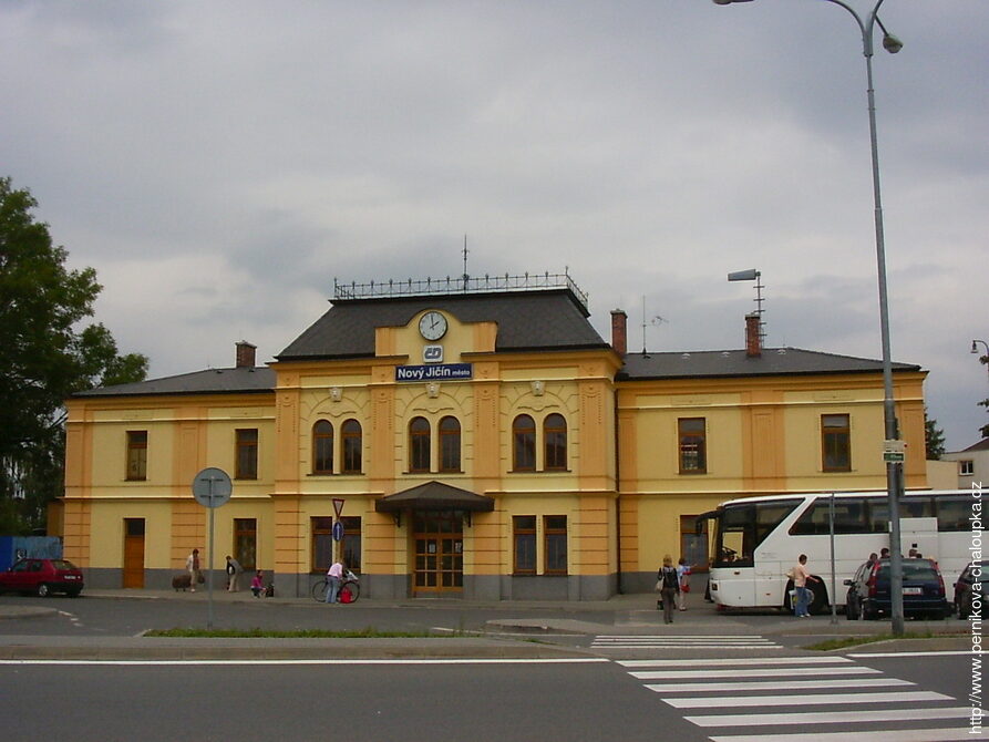 Vlakové nádraží - ČD Železniční stanice Nový Jičín - město