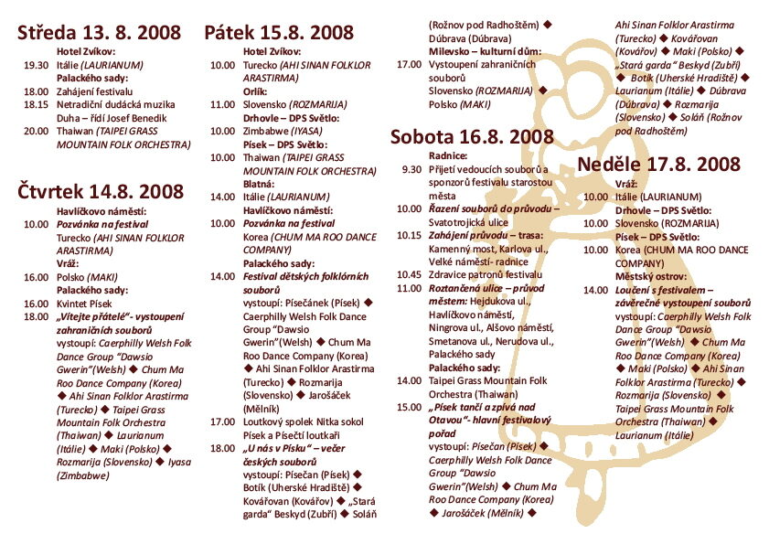 Mezinárodní folklorní festival Písek